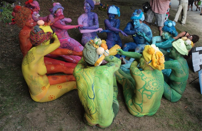 The world bodypainting festival event